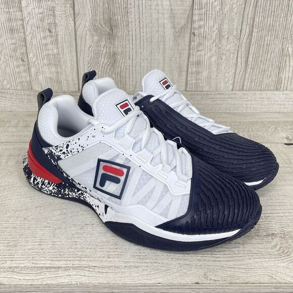 Fila Speedserve Energized Tennis Mens Sz 11.5 Blue White Sneakers Athletic Shoes main image 8